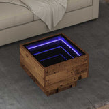 Coffee Table Old wood 40 x 40 x 30 cm Engineered wood 879656