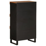 Side Cabinet 60x33x107 cm Solid Wood Acacia 352890