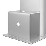 Firewood Stack Aid 12 pcs Silver 34 x 10 x 15 cm Steel 42030116