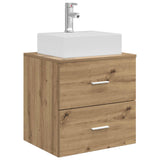 Bathroom Cabinet Set 3 pcs Artisan Oak 49.5 x 41 x 62.5 cm 3405850