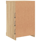 Sideboard with LED Lights Sonoma Oak 41x37x67 cm 836723