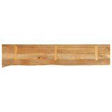 Table Top Live Edge 140x40x3.8 cm Solid Wood Mango 370495