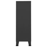 Industrial Wardrobe Anthracite 67x35x107 cm Steel 339612