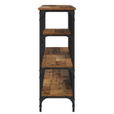 Console Table Old wood 160 x 29 x 80 cm Engineered wood 883556