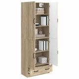 Cabinet Set 2 pcs Sonoma Oak Engineered Wood 3416936