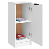 Sideboard White 30x30x70 cm Engineered Wood 811133