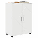 Bathroom Cabinet with Storage High Gloss White 60 x 35 x 80 cm 883308