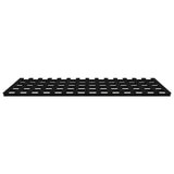 Bed Frame without Mattress Black 160x200 cm Solid Wood Pine 824582