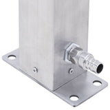 Water Column Stainless steel Large Durable Garden Water Column 364499