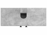 Bathroom Sink Cabinet EDE Concrete Grey 59.5 x 31.5x 59 cm 895908