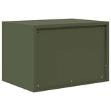 Storage Cabinet Olive Green 60 x 40 x 40 cm Steel 891716
