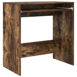Desk with Drawer Smoked Oak 77.5 x 43 x 79 cm Engineered Wood 869518