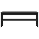 ZNTS TV Cabinet Black 100x40x40 cm Engineered Wood 862402