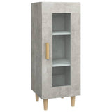Sideboard Concrete Grey 34.5x34x90 cm Engineered Wood 812397