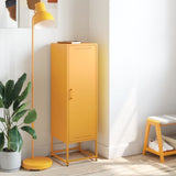 Highboard Mustard Yellow 36x39x123 cm Steel 846527