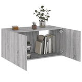 Wall Mounted Cabinet Grey Sonoma 80x39x40 cm Engineered Wood 815514