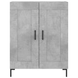 Highboard Concrete Grey 69.5x34x180 cm Engineered Wood 3189961