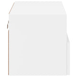 TV Wall Cabinet White 60x30x30 cm Engineered Wood 836854