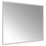 LED Bathroom Mirror Transparent 80 x 60 cm Tempered Glass 42045818