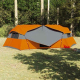 Inner Tent with Roof Grey and Orange 520 x 520 x 190 cm Taffeta 42001186