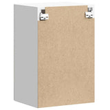 Kitchen Wall Cabinet Lucca High Gloss White Engineered Wood 853789