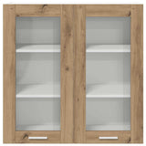 Hanging Cabinet Artisan Oak 80 x 31 x 80 cm Engineered Wood 884329