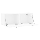 Wall Cabinet White 100x36.5x35 cm Engineered Wood 830124