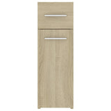 Apothecary Cabinet Sonoma Oak 20x45.5x60 cm Engineered Wood 804214