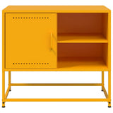 TV Cabinet Mustard Yellow 68x39x60.5 cm Steel 846521