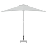 Umbrella Base Light Grey 45x25x8.3 cm Granite 313666