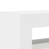 Sideboard White 116 x 30 x 75 cm Engineered Wood 3333876