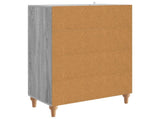 Sideboard Grey Sonoma 66 x 34.5 x 95 cm Engineered Wood 894211