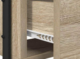 Dressing Table Sonoma Oak 100 x 36.5 x 136 cm Engineered Wood 8007684