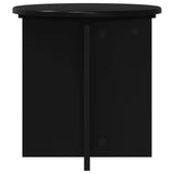 Plant Stand 2 pcs Black 40 x 40 x 40 cm Engineered Wood 899727