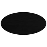 Table Top Dark Brown 120x60x2 cm Solid Wood Oak Oval 4009055