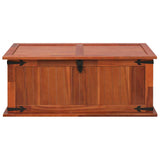 Storage Chest Brown Solid Acacia wood, MDF 90 cm x 45 cm x 40 cm 247242