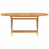 Garden Dining Set Folding 7 pcs Brown Solid Acacia Wood 3375727