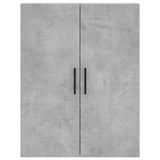 Highboard Concrete Grey 69.5x34x180 cm Engineered Wood 3195927