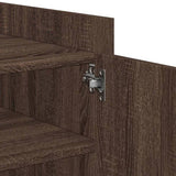 Coffee Table Brown oak 100x50x50 cm Engineered Wood 848366
