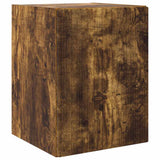 TV Wall Cabinet Wall-mounted 2 pcs Smoked Oak 30 x 31 x 40 cm 892260