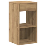 ZNTS Bedside Cabinets with Drawer 2 pcs Artisan Oak 35x34x66.5 cm 858730