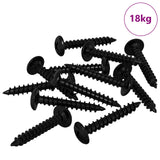 Self Tapping Nail 9000 pcs Black Steel 864510