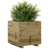 Garden Planter 50x50x49.5 cm Impregnated Wood Pine 847357