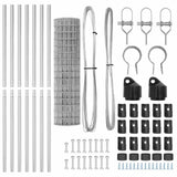 Ground Fix Welded Wire Fence 10 x 1.2 m 3350463