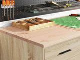 Garage Cabinets 2 pcs Sonoma Oak Engineered Wood 3328325