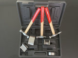 7x Auto Body Repair Tool Kit Craft Panel Beating Hammer and Dolly Set Hammer 43589312
