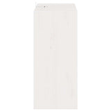 Wine Rack 2 pcs White 56 x 25 x 56 cm Solid Pine Wood 893313