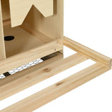 Chicken Laying Nest 3 Compartments 96x40x45 cm Solid Pine Wood 170656