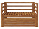 2 Piece Outdoor Sofa Natural 3436374