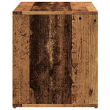 Hall Bench 80x40x45 cm Old Wood Engineered Wood 856752